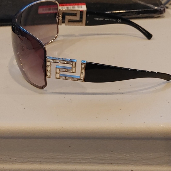 Versace Swarovski crystals vintage sunglasses - Picture 5 of 9